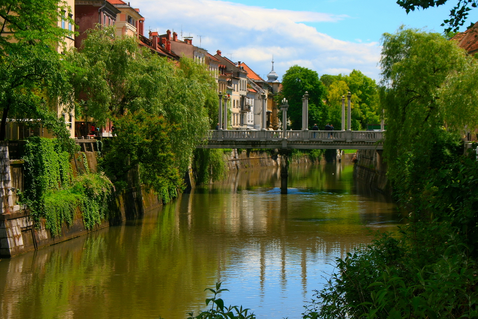 Il fiume di Lubiana.JPG